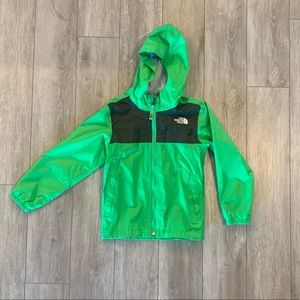 The North Face Kids Green and Black Jacket